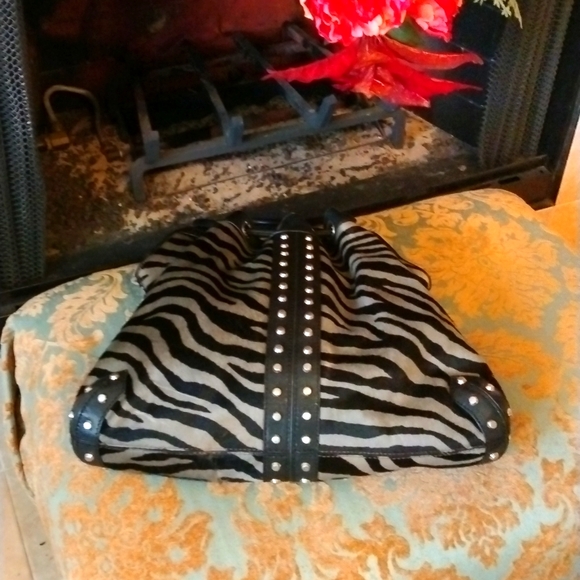 Michael Kors Zebra Print Bag - Picture 5 of 10